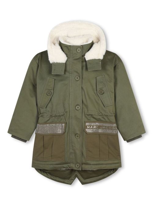 Parka bambina verde MARC JACOBS Kids | W6027466K